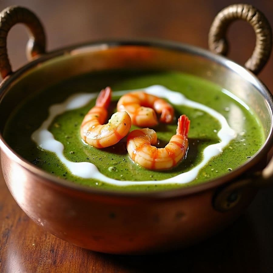 Prawn Palak